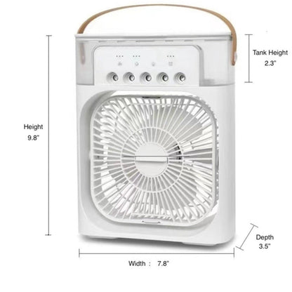 Portable Desktop Air Cooler – 3-in-1 USB Mini Fan