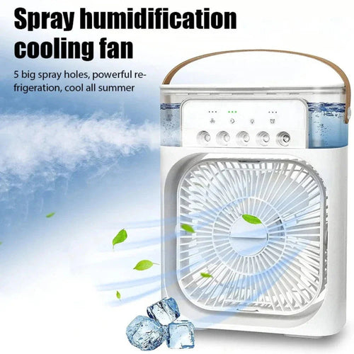 Portable Desktop Air Cooler – 3-in-1 USB Mini Fan