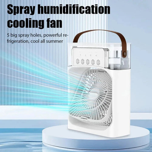 Portable Desktop Air Cooler – 3-in-1 USB Mini Fan