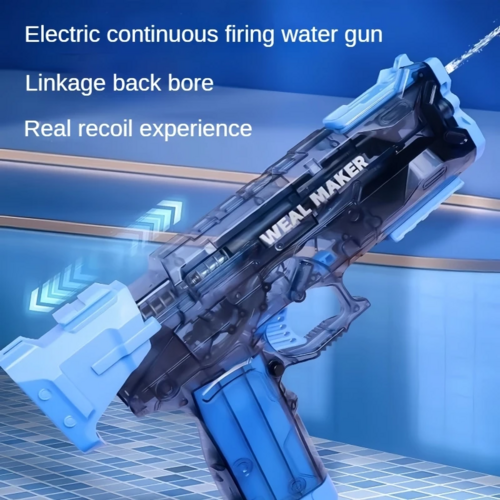 Electric Water Blaster Toy – Powerful Motor & Large Tank