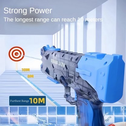 Electric Water Blaster Toy – Powerful Motor & Large Tank