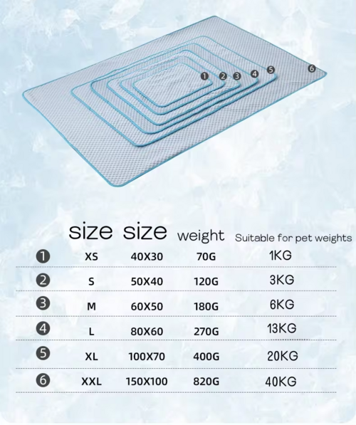 Breathable Pet Cooling Mat for Dogs and Cats